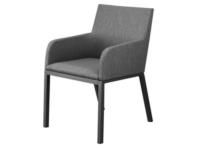 Sentoo dining tuinstoel antraciet textileen