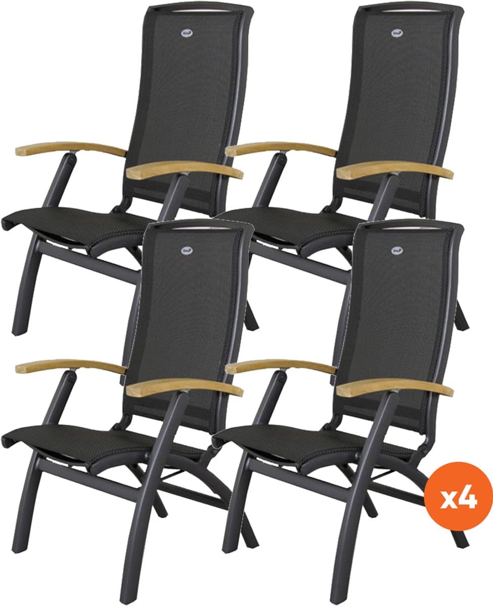 set van 4 hartman da vinci verstelbare stoel