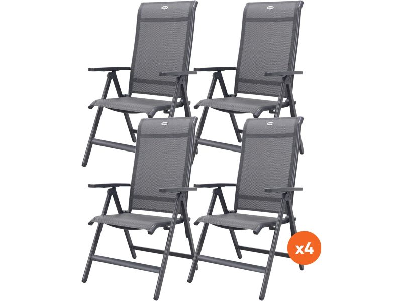Set van 4 - Hartman Milaan verstelbare stoel