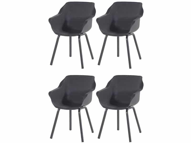 Set van 4 - Hartman Sophie Element dining armstoel