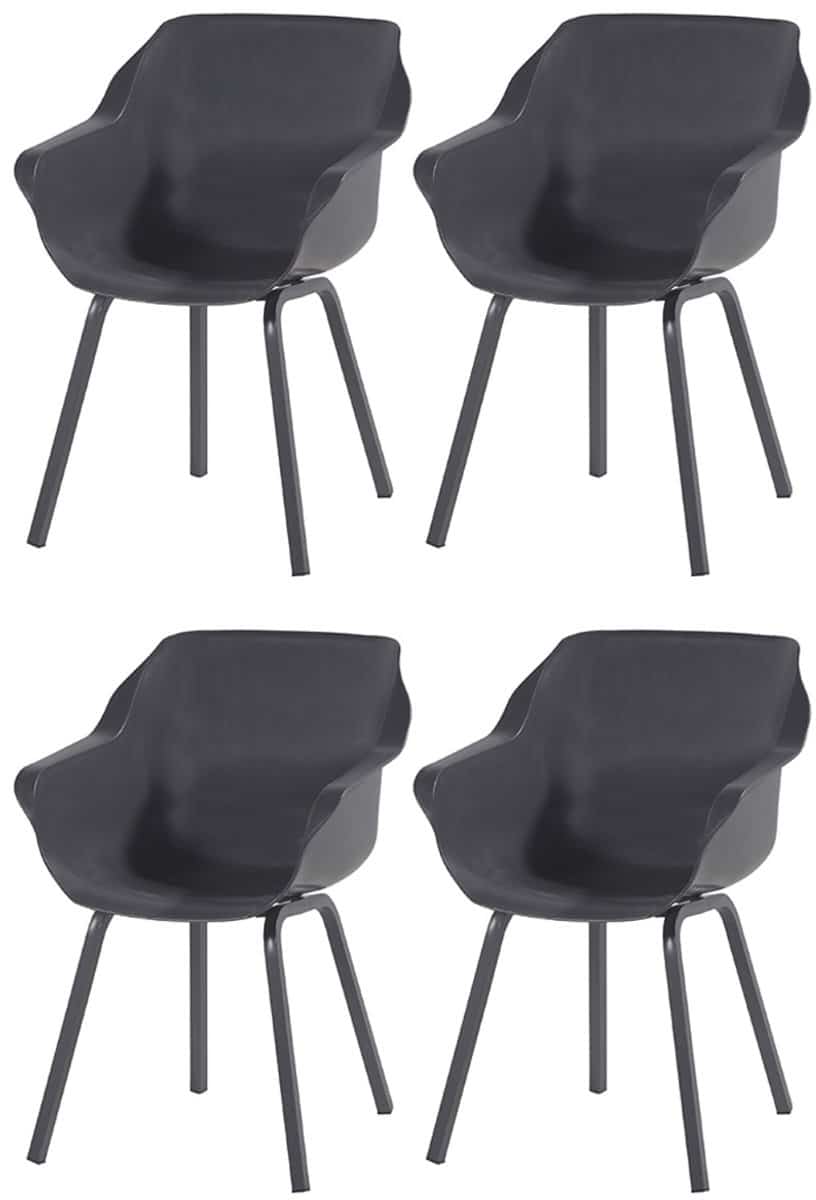 set van 4 hartman sophie element dining armstoel