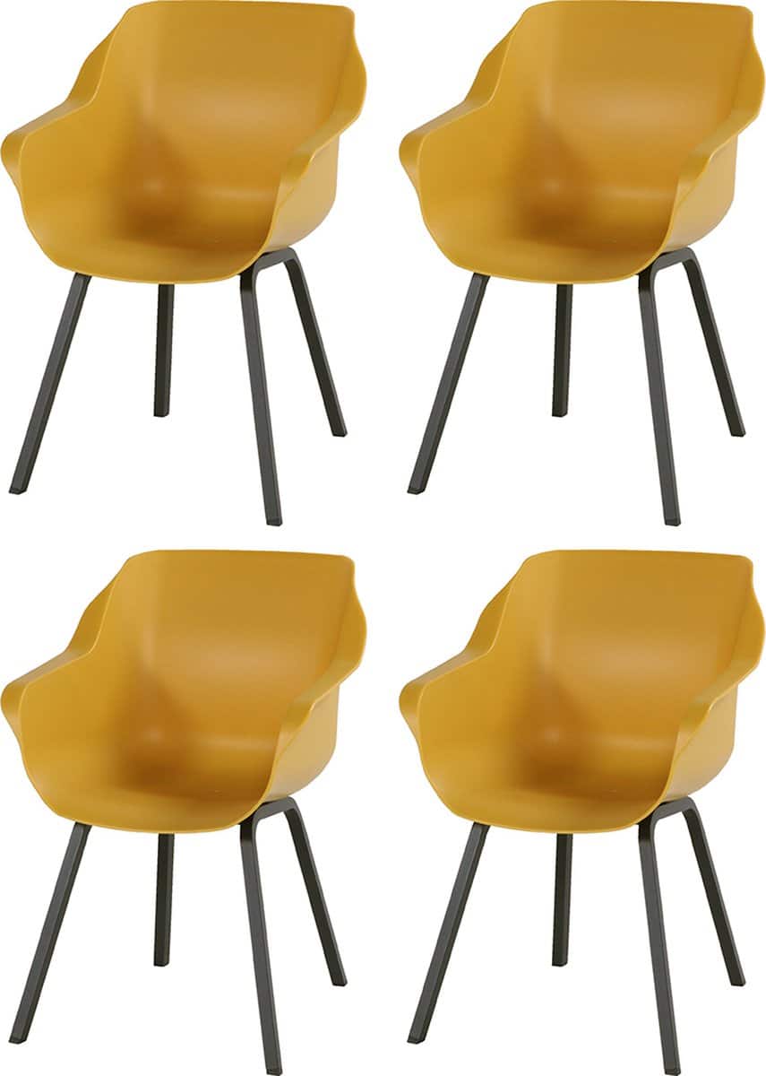 set van 4 hartman sophie element dining armstoel