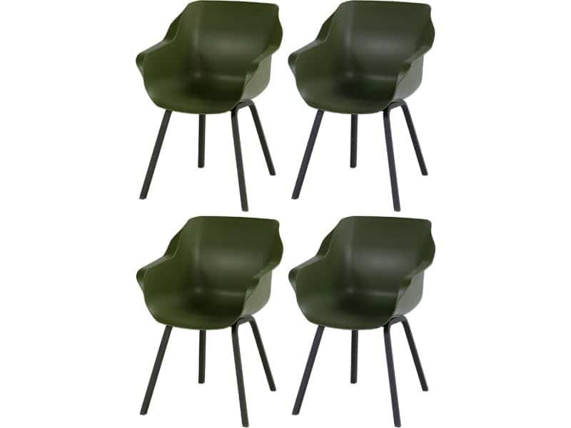 Set van 4 - Hartman Sophie Element dining armstoel