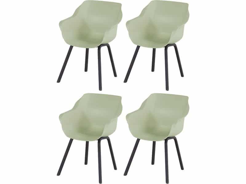 Set van 4 - Hartman Sophie Element dining armstoel