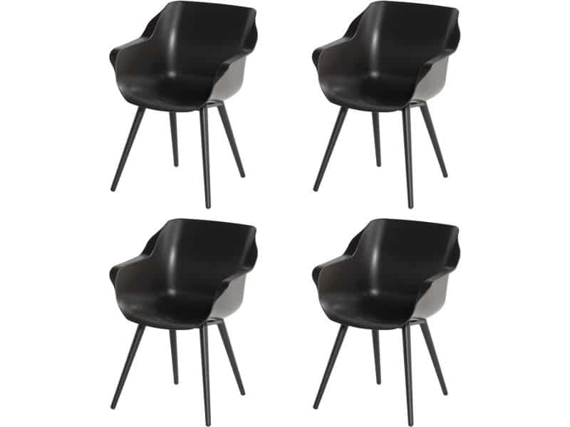 Set van 4 - Hartman Sophie Studio dining armstoel