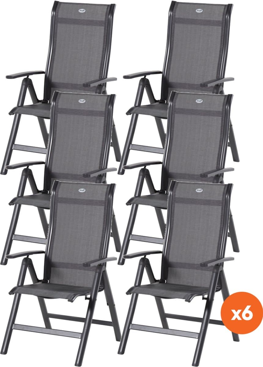 set van 6 hartman alice verstelbare stoel