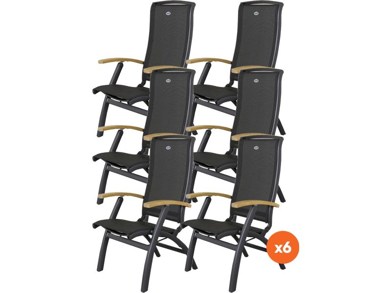 Set van 6 - Hartman Da Vinci verstelbare stoel