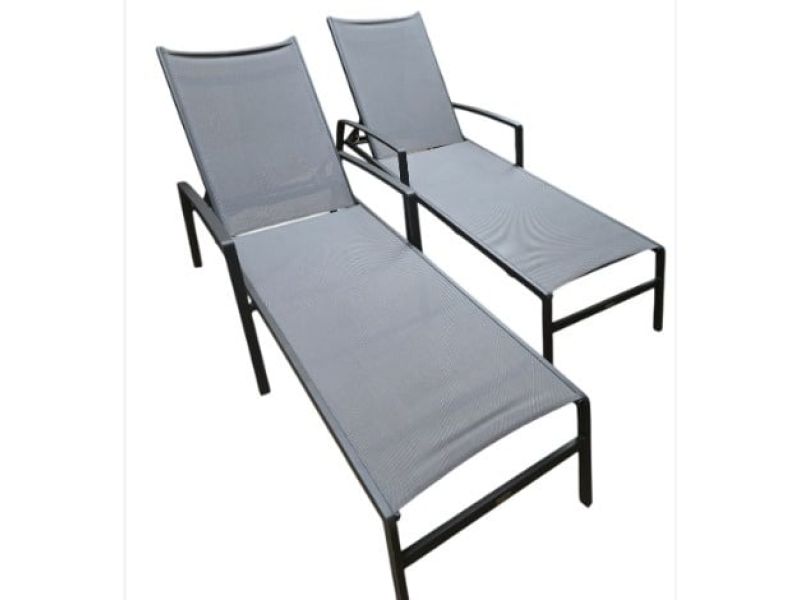 Showroommodel 2 x Solana ligbed Matt carbon Taste4SO