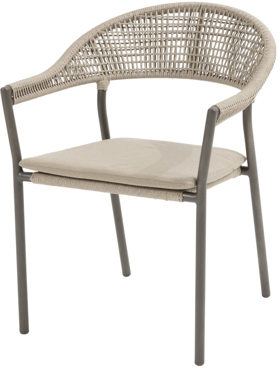 sienna stapelbare dining tuinstoel terre taste 4so