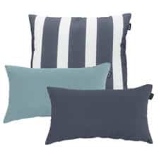 sierkussenset shades of blue
