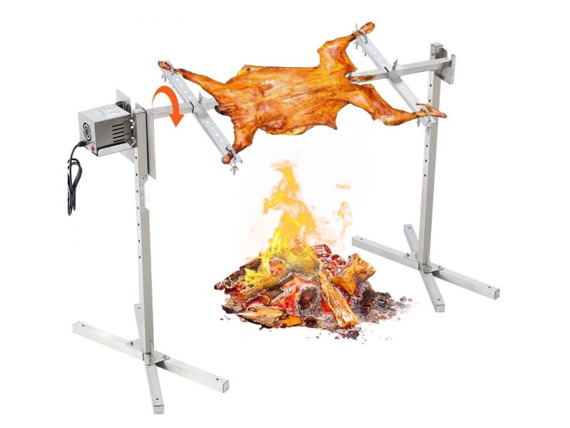 Spitgrill voor lam, speenvarken en geit - BBQ Draaispit