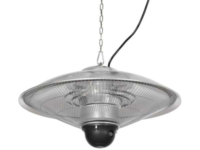 Stemily Terrasverwarmer Elektrisch - Infrarood - Hangend - RVS & Aluminium