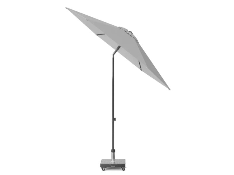 Stokparasol Lisboa dia. 2,5 m lichtgrijs Platinum - Platinum