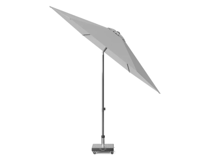 Stokparasol Lisboa dia. 3,0 m lichtgrijs Platinum - Platinum
