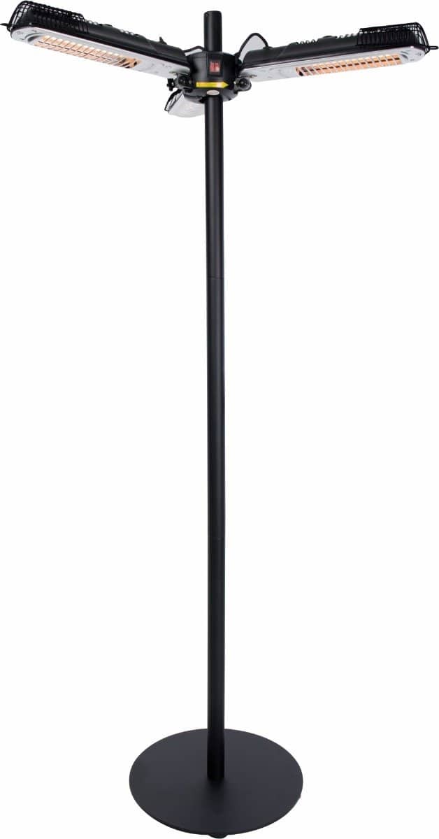 sunred parasol bright lijn zwart/zilver parasol model