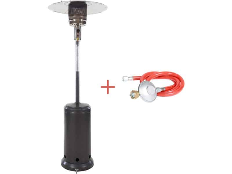 Sunred - Terrasverwarmer - Sargas - Gas - Grijs - 14000 W