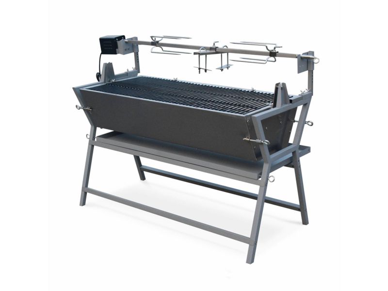 sweeek - Bbq met elektrisch draaispit mathurin