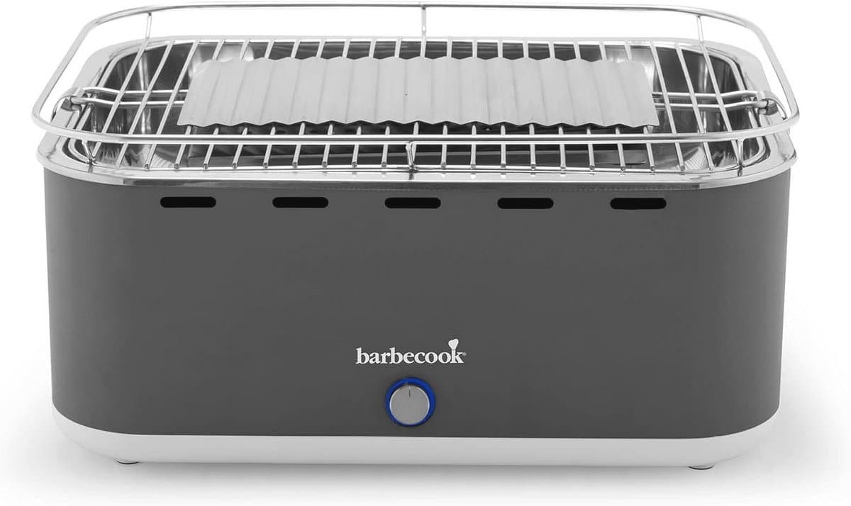 tafel bbq voor 6 personen houtskool barbecue met draagtas