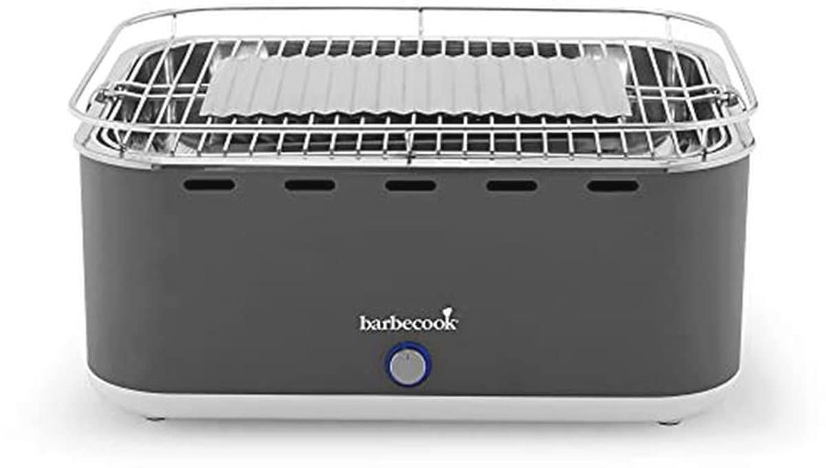 tafel bbq voor 6 personen houtskool barbecue met draagtas