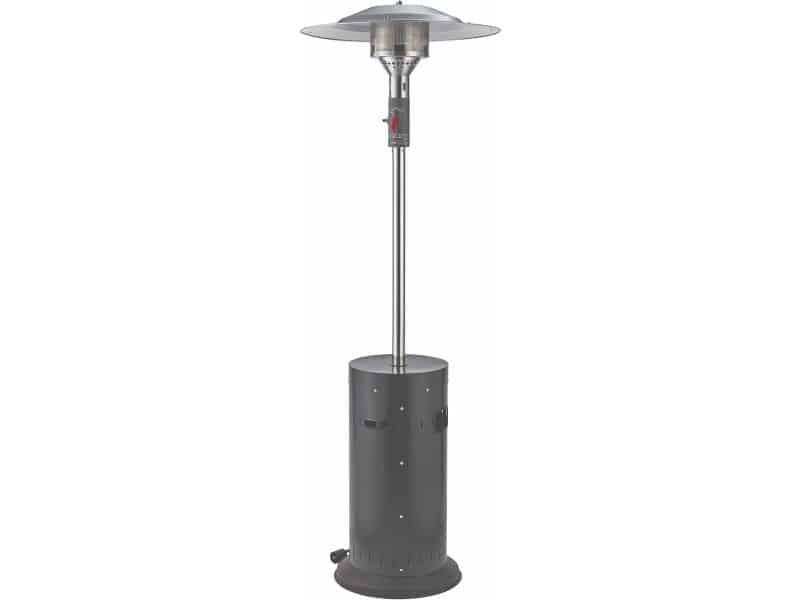 Terrasverwarmer Ø 76 cm, hoogte 218 cm