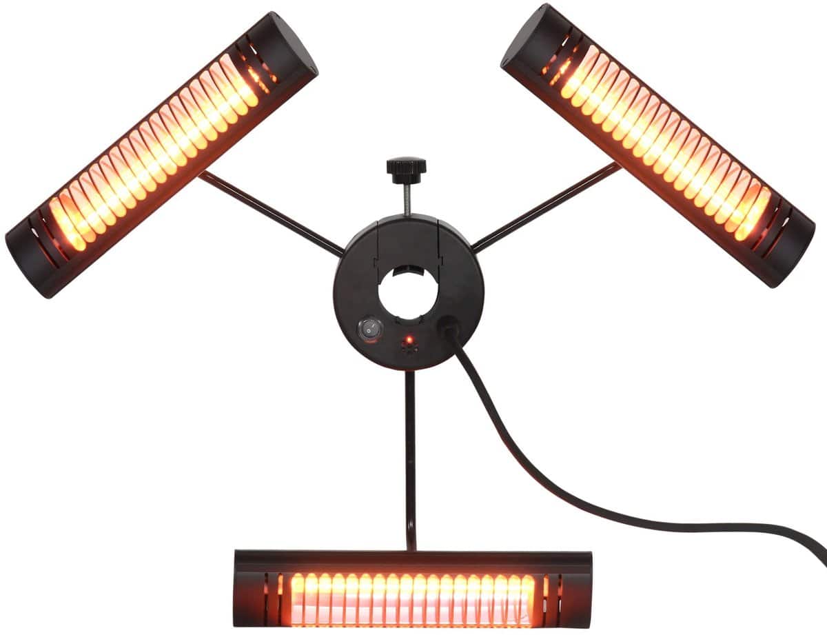 terrasverwarmer terrasheater elektrische heater infrarood verwarming