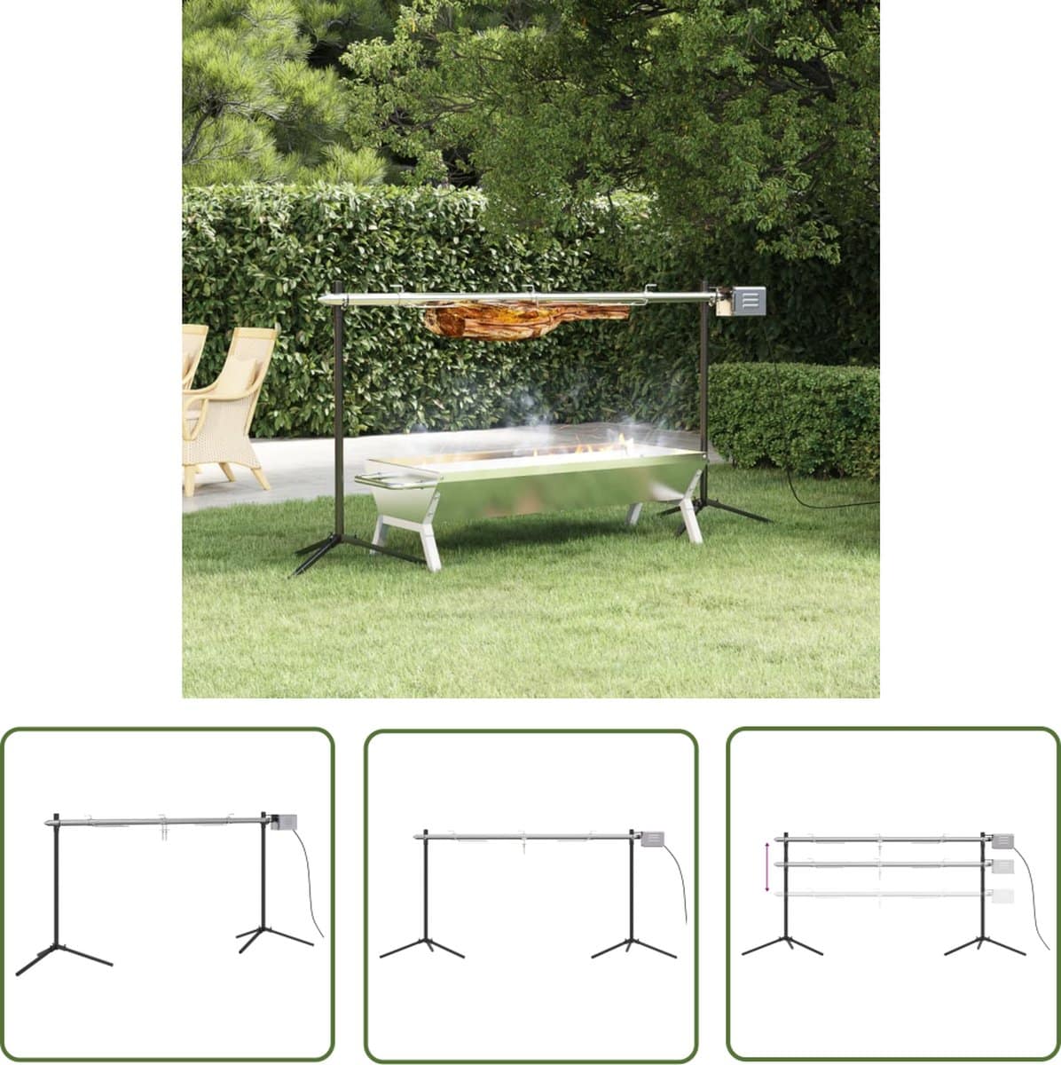 the living store houtskool barbecue grill lichtgewicht elektrische