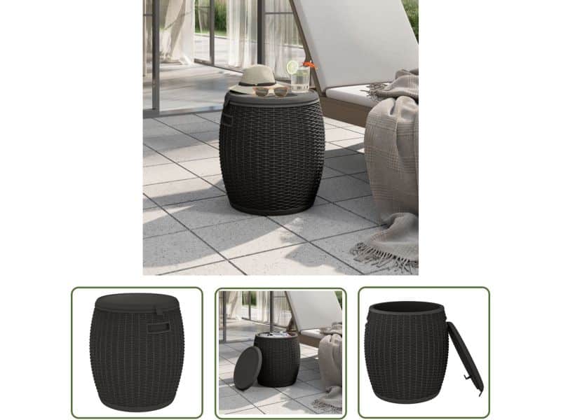 The Living Store Opbergbox - polypropeen (PP) - 42.5 x 42.5 x 44 cm