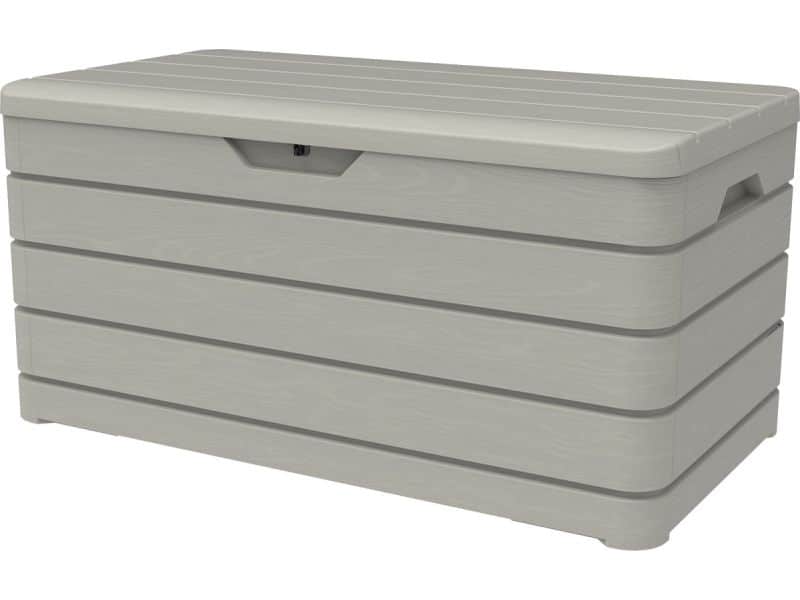 Toomax Dolomiti opbergbox - 500L - grijs - weer- en vorstbestendig - zeer geschikt als kussenbox voor in de tuin