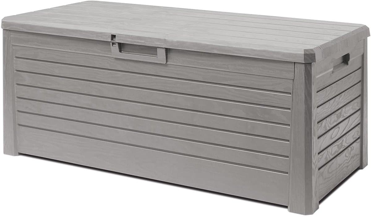 toomax florida opbergbox 550 liter warm grijs