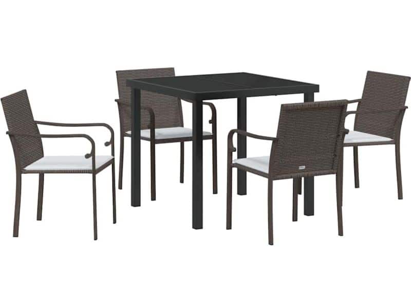 Tuin Eetset 5 pcs | Tuinset | Tuinmeubelset | Zitgroep