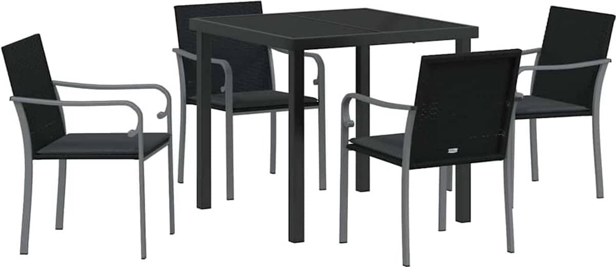 tuin eetset 5 pcs | tuinset | tuinmeubelset | zitgroep