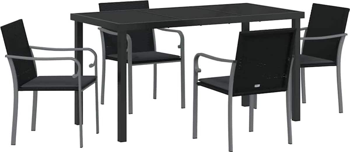 tuin eetset 5 pcs | tuinset | tuinmeubelset | zitgroep