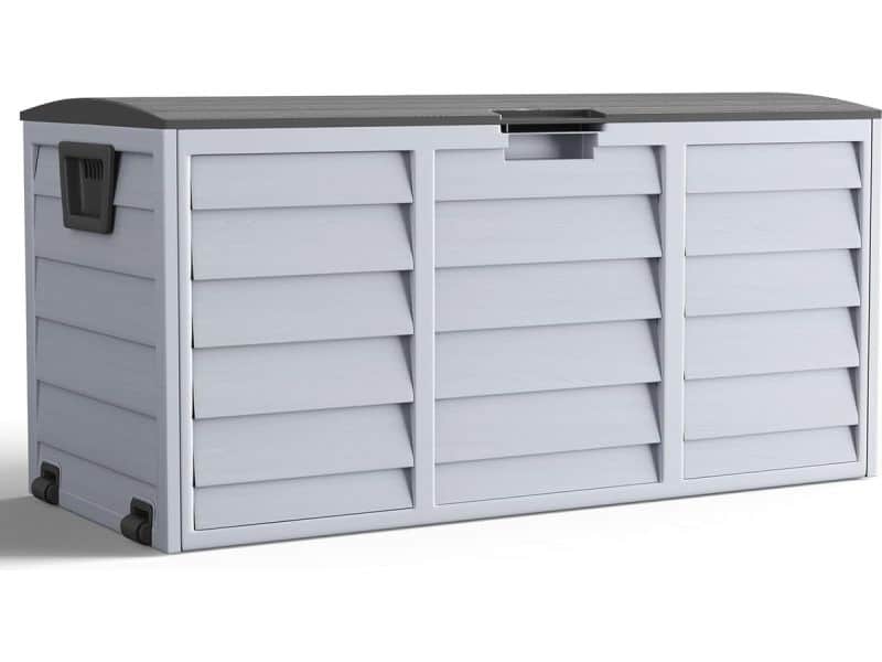 Tuin Opbergdoos 290L Waterdicht voor Kussens, Speelgoed en DIY - 112x49x54 cm