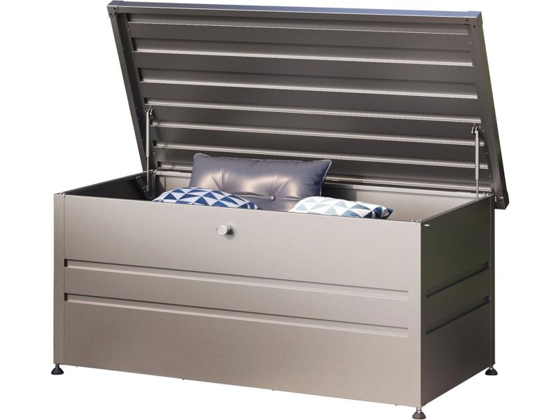 Tuinkist 162x84x72 cm - Waterdichte Opbergbox voor Tuin en Balkon - Kussenbox met Slot en Dempers