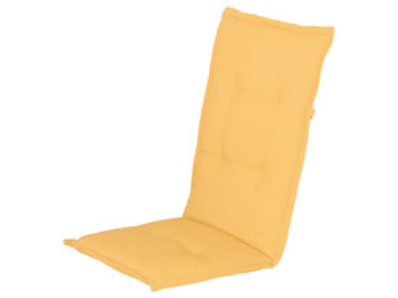 Tuinkussen hoge rug Cuba Rich yellow