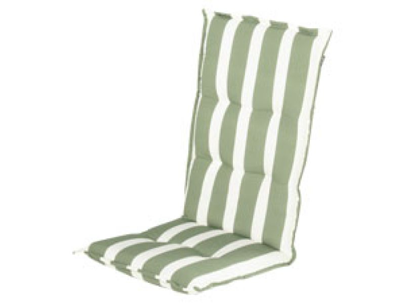 Tuinkussen hoge rug Roma Soft green