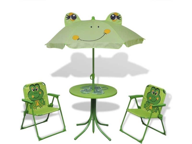 Tuinsetje voor Kinderen met Parasol / Tuin Setje tafel