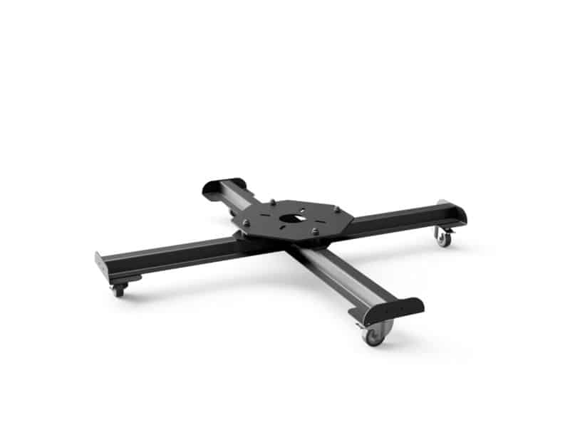 Tuozi Parasolvoet - 10kg - Metaal - Verrijdbaar Voor Parasoltegels