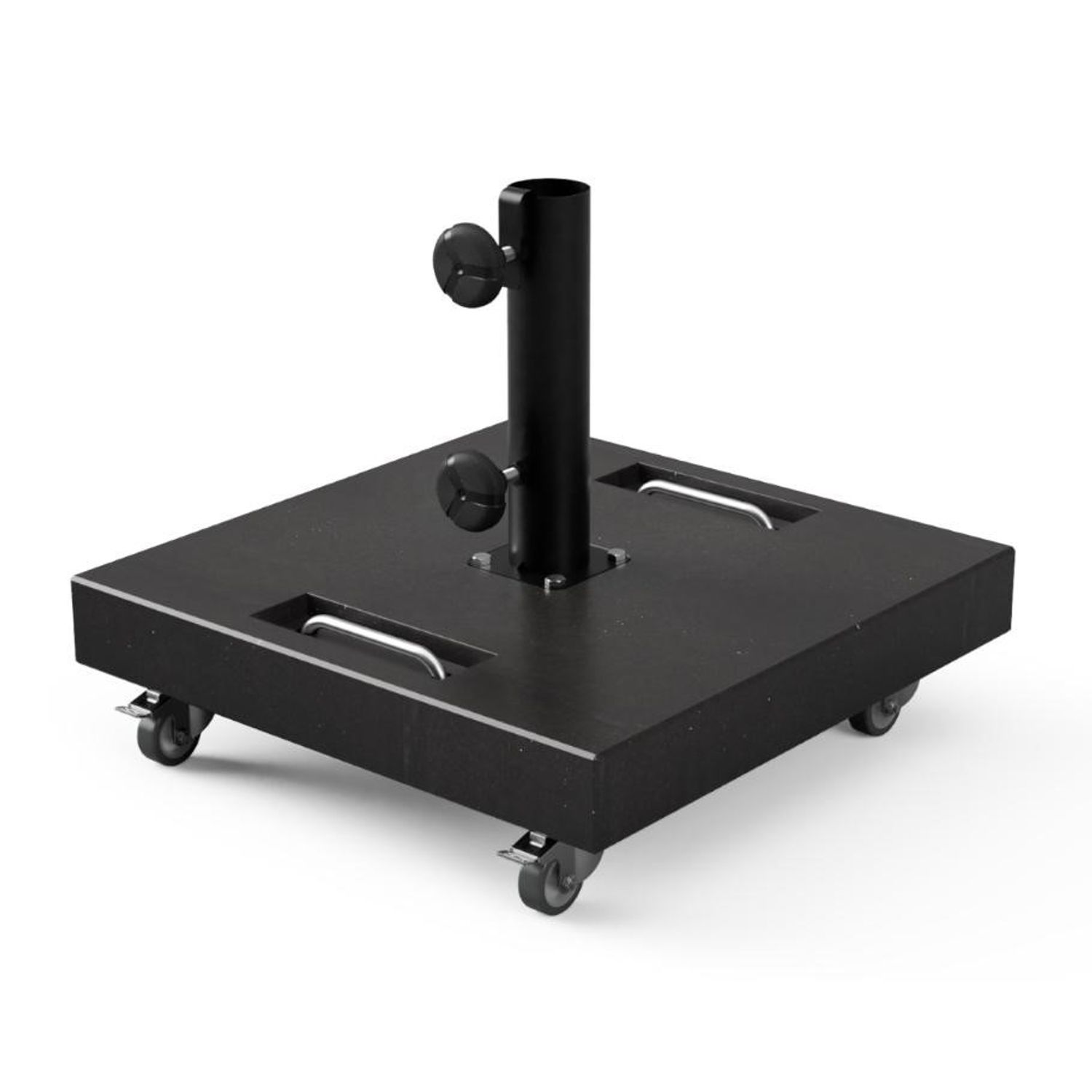 tuozi parasolvoet stealth 50kg beton verrijdbaar met handgreep vierkant