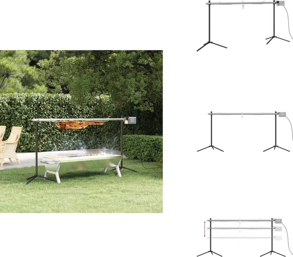 vidaxl barbecuegrill barbecuegrills houtskoolgrill houtskool barbecue grill