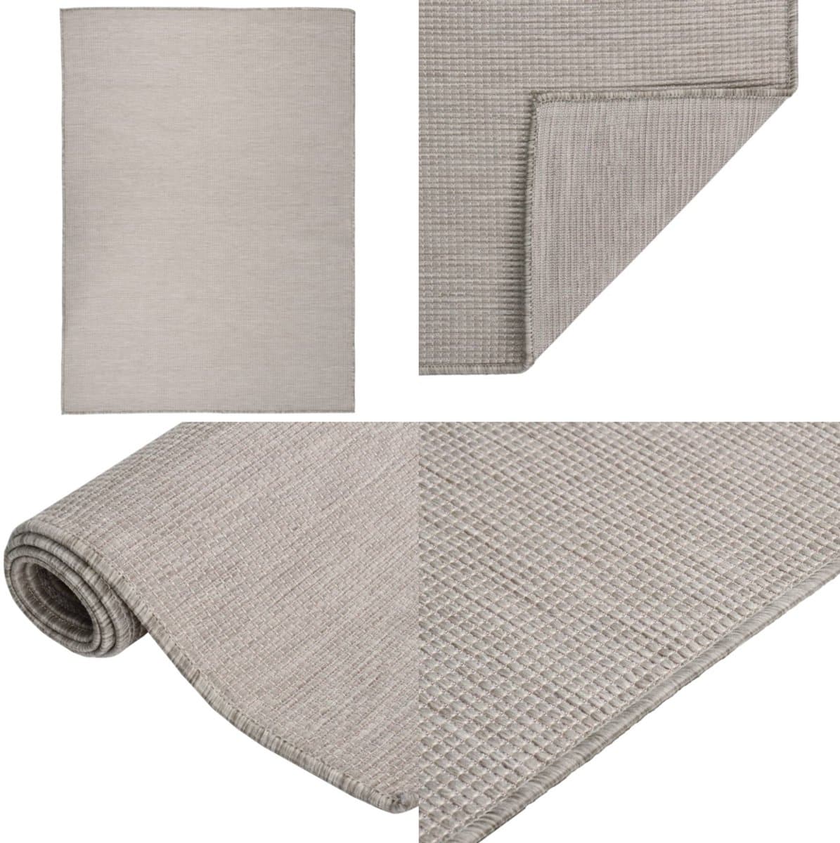 vidaxl buitenkleed platgeweven 200×280 cm taupe buitenkleed buitenkleden tuinkleed platgeweven buitenkleed