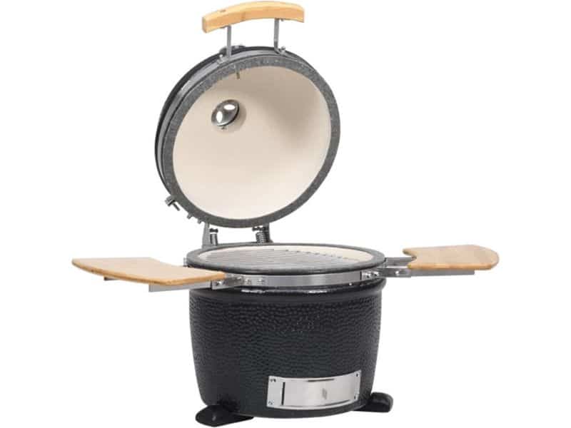 vidaXL Kamado barbecue grill smoker keramisch 44 cm
