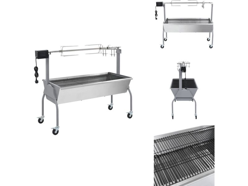 vidaXL Spit - Barbecuespit - Barbecue Spit - Barbecuespitten