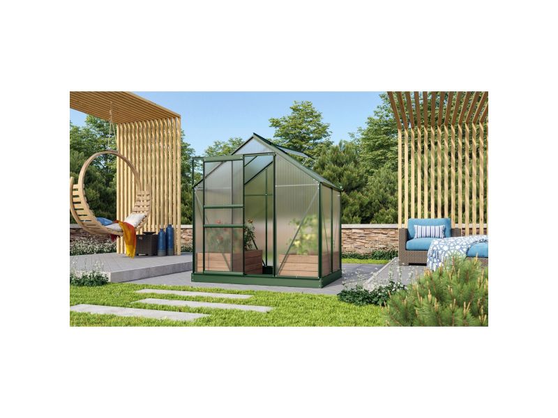 Vitavia Kas Venus 2500 - Polycarbonaat 4mm - Smaragd - 195x131x197cm