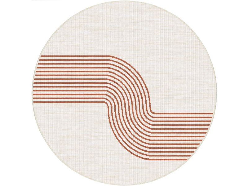 Vloerkleed Ponza rond