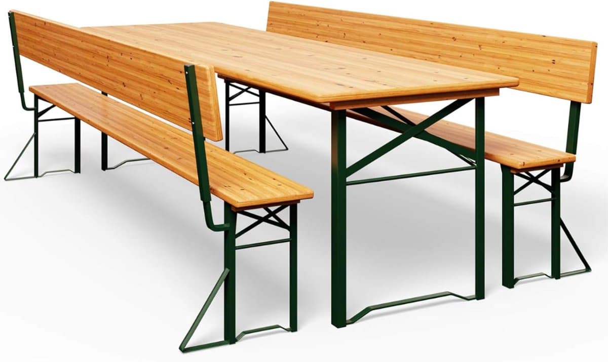 vlselect® tuintafel met stoelen tuin set balkonset