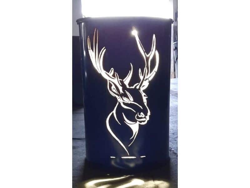 Vuurton voor Buiten - Handgemaakte Vuurbak met Roestkleur