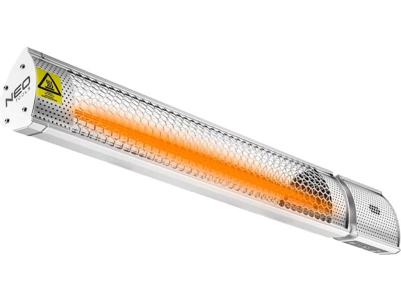 Warmtestraler - Terrasverwarmer - Infrarood heater - 2000W