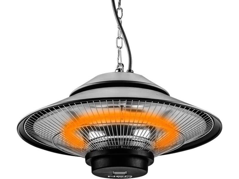 Warmtestraler - Terrasverwarmer - Infrarood heater - plafondverwarmer - 2000W