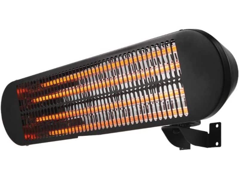 Warmtestraler voor muur, terras, balkon en tuin
